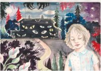 The Sleepwalker -  33x45.5 cm. Watercolour on paper 