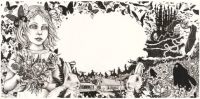 Illustration For A Lost Tale - 93x193 cm. Poscapen, felt-tip pen and pencil on paper Illustration For A Lost Tale - 93x193 cm. Poscapen, felt-tip pen and pencil on paper