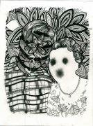Parents_in_law - _2013, 23 x 31 cm. Indian Ink and felt-tip pen on paper. Parents_in_law - _2013, 23 x 31 cm. Indian Ink and felt-tip pen on paper.